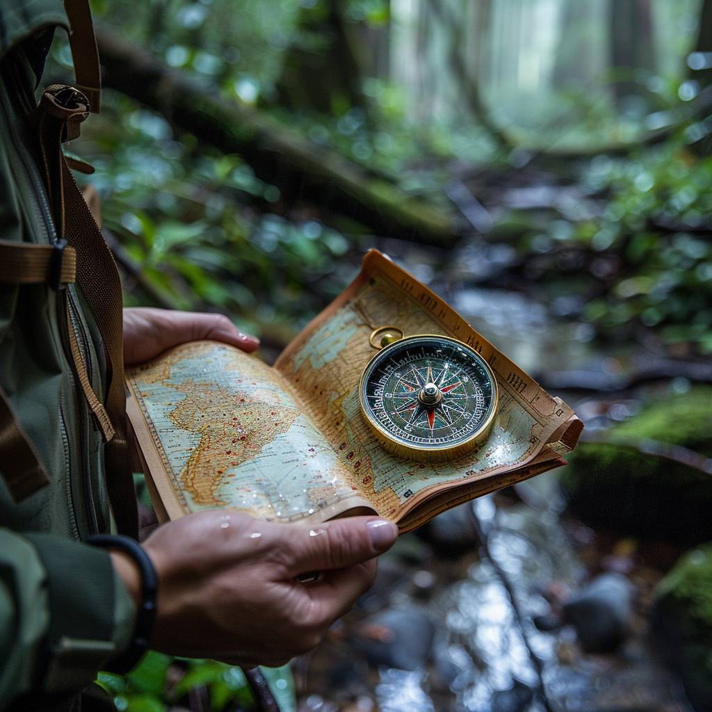 Orientation Outdoor : Comment S’Orienter avec une Boussole et une Carte